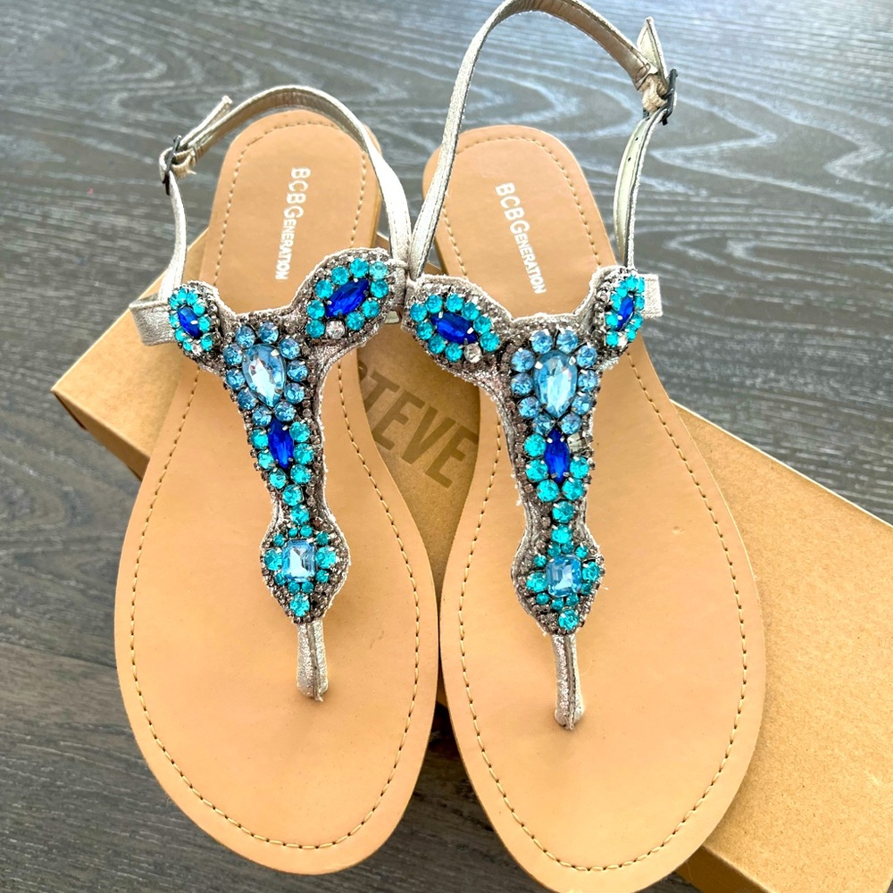 BCBG sandals size 10